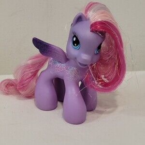 My Little Pony Purple Pegasus Songstar WInged Toy  4" Figure